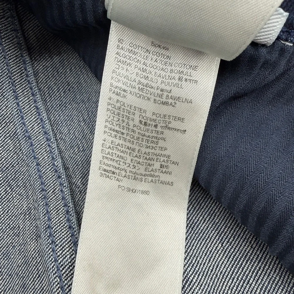 7 FOR ALL MANKIND NEW Size 31 Dojo Flare Jeans Blue Crystal Pocket Y2K Wide Leg - Picture 11 of 12